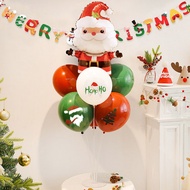 Christmas Balloons Decoration Set 12pcs Balloon Stand Holder with Light Christmas Centerpiece Decor