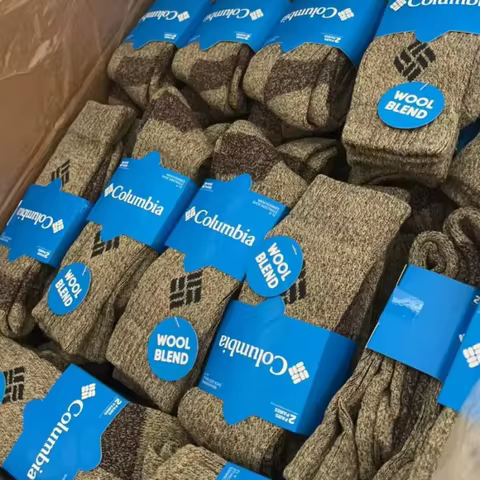 Outdoor Byia Socks Sports Socks Wool Socks Men's Pure Cotton Export Sports Socks Wholesale Long Tube