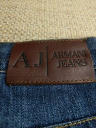 九成新 AJ ARMANI jeans 刷色牛仔褲 小直筒牛仔褲 30 31 請先詢問
