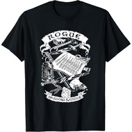 Men's cotton T-shirt Fantasy RPG T-Shirt - Rogue T-Shirt Fast Shipping 4XL , 5XL , 6XL