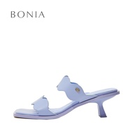 Bonia Light Blue Livia Heeled Sandals | Kasut Sandal