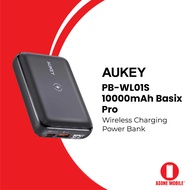 Aukey PB-WL01S 10000mAh Basix Pro Mini Wireless Charging Power Bank (20W Power Delivery)