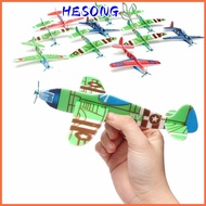 HESONG 10Pcs DIY เล่นเกม ฟิลเลอร์กระเป๋าปาร์ตี้ เด็กของขวัญเด็ก โมเดลเครื่องบิน เครื่องบินโฟม ของเล่นเครื่องบิน เครื่องร่อนบิน