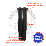 Slongsong Plastik Atas Bawah Shock Breaker Belakang Beat Vario 110 125 150 Scoopy Genio Supra X 125
