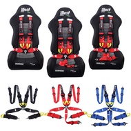 Racing Safety Harness Universal 3 Inch+2 Inch Snap-In Camlock Quick Release Car Seat Belt 4 5 6 Poin