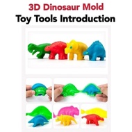 GKIDS Kid’s Dough Toys Dino Set - Plasticine Dinosaur Mould Adventure Children Kids Clay Accessories