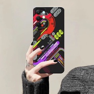 SOFTCASE PREMIUM SILICON PRO CAMARA COMPATIBLE FOR REALME 15X C85 NOTE 70 MOTIF CIRCUITRY