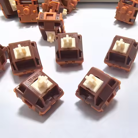80Retros HMX Volume O-T Switch Silent Tactile 5 Pins For DIY Mechanical Keyboard Mute Smooth Switche