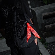 MERAH GANTUNGAN Bandana Charm Bag Red Bandana Hanger