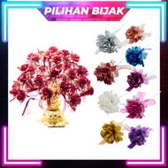 50pcs Premium Bunga Telur Bunga Telor Bunga Telur Murah Bunga Pahar Kahwin Bunga Telur Peony Doorgif