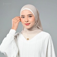 Hijabers - Emily Paris Plain LC Square Hijab (Paris Voile Hijab)