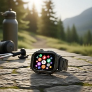 2025 Men's Military Smartwatch, 1.44-inch Outdoor Sports Watch with Fitness Tracking, Health Monitor