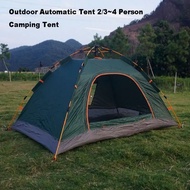 Portable Outdoor Automatic Tent Easy Instant Setup Multistyles Camping Tent 2/3~4 Person Backpacking
