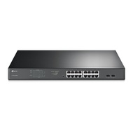 TP-LINK - JetStream 16-Port Gigabit Easy Smart PoE/PoE+ Switch | 3Year Warranty | Local Stocks