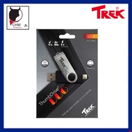 [FGFDGFDG 118] TREK TD Duo Thumbdrive ไดรฟ์คู่ USB OTG 3.1 Type-C แฟลชไดร์ฟ-32GB 64GB 128GB