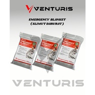 Emergency Blanket Thermal 130x210cm Silver Emergency Blanket Outdoor Camping Emergency Blanket