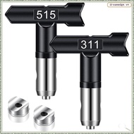 [dreamedge] 2Pcs Airless Paint Sprayer Tips Reversible Sprayer Tips for Airless Paint Sprayer Machin
