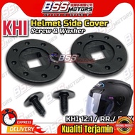 Skru Penutup Sisi Helmet Side Cover Screw & Washer G518 Ranger MVSTAR MV Sport Advent CRUISER AXN Si