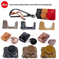 Leica D-LUX8 Bag d-lux7109 Camera Bag Genuine Leather Protective Case Canvas Half Bag Shoulder Bag S