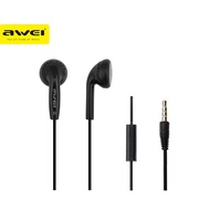 Awei ES11i In-Ear Wired Earphone Earbuds 3.5m Jack HiFi Stereo with Built-in Mic Headphone Headset