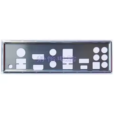 I/O IO Shield Back Plate for MSI B450 GAMING PRO CARBON AC Motherboard Bezel Back PlateBlank Baffle