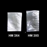 [3X4 / 3X5] HM Plastic Bag | Matte Plastic Bag | Beg Plastik | 迷你塑料袋
