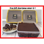 Kek Batik Coklat Melting Premium 250g/400g (Free A6 Wishing Sticker - Birthday etc)