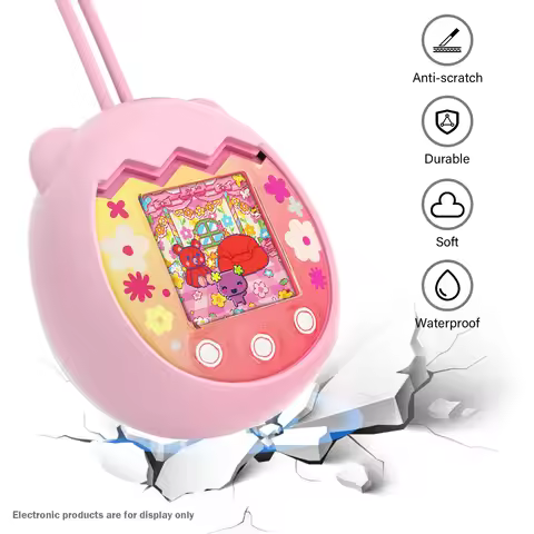 Virtual electronic pet protective case game machine protective cover for Tamagotchi Pix silicone cas