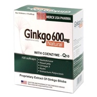 Ginkgo 600 with Coenzyme Q10 Brain Tonic (White)