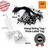 Cloth Tag 500pcs 1000pcs Tali Label Tag SNAP LOCK TAG loop Clothing TAG PRICE TAG GARMENT STRINGS TA