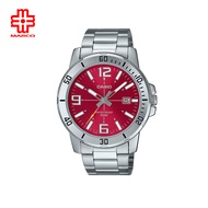 Casio General MTP-VD01D-4BV Silver Stainless Steel Band Men Watch