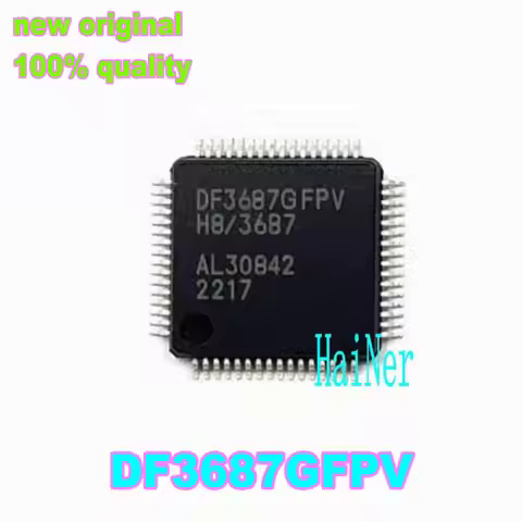1pcs 100% Brand new original DF3687GFPV TQFP-64 chipset