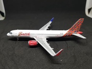 DIECAST PESAWAT A320-200 PK-BDF Batik "NEO Livery" 1:400 by PHOENIX