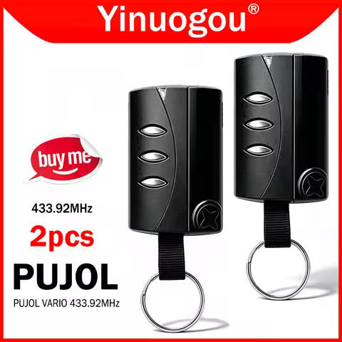 PUJOL VARIO Garage Door Remote Control 433.92MHz Rolling Code Only Compatible PUJOL VARIO Gate Remot
