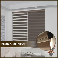 ZEBRA BLINDS (Blackout) - Roller BLINDS - Window BLINDS - Roller BLINDS - Zebra Style Roller BLINDS