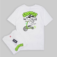 Zirdigo Kaos Distro Scooter debe Short Sleeve Print Quality Men's Clothing