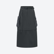 QUECHUA SKIRT NH900 ZIP OFF W carbon grey