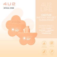 4U2 Life Cactus Watery Air Set Sunscreen SPF50+ PA++++