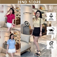 2END | VLT floral collar shirt - Code 3289