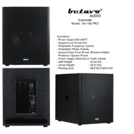 Speaker Subwoofer 15 Inch Betavo SA150 / SA 150 Original TERLARIS