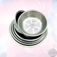 304 Stainless Steel Drain Basin 23cm~Feet 1 [Winner] Hole Vegetable Wash Made In Taiwan
