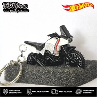 HW GANTUNGAN HOT WHEELS KEYCHAIN DesertXDucati - MOTOHW - KEYRING - KEYCHAIN - CUSTOM - TOTAL WHEELS