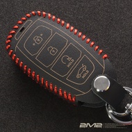 HYUNDAI KONA ELECTRIC EV300 EV500 Car Key Ring Case Chain Protective Leather