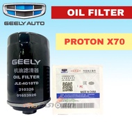 100% ORIGINAL GEELY ENGINE OIL FILTER - PROTON X70 SUV 1.8T 1.5TD JLE-4G18TD 210326 01653926 1056004