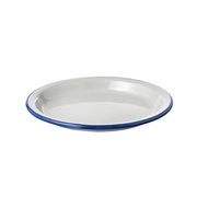 Ikea Egendom Plate, Light Gray Dark Blue 23 cm Dark Blue Ikea Waist
