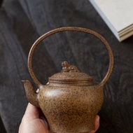 送禮紫砂壺茶壺福韵提梁 特高温 260cc 原矿老紫泥特高温烧制 老
