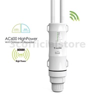 Wavlink AC600 High Power Outdoors WiFi Repeater Router AP Dual Dand 2.4G 5G  Waterproof POE Long Ran