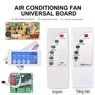 Papan litar kipas penghawa dingin, papan litar kipas elektrik universal, papan kawalan jauh / papan 