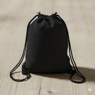 Tas Serut Anak Perempuan Couple Muslimah Ayo Mengaji Free Sticker Gratis Nama