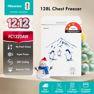 [FREE Installation] Hisense 128L-178L Chest Freezer / Energy Saving / Super Freeze - FC125D4BWS / FC
